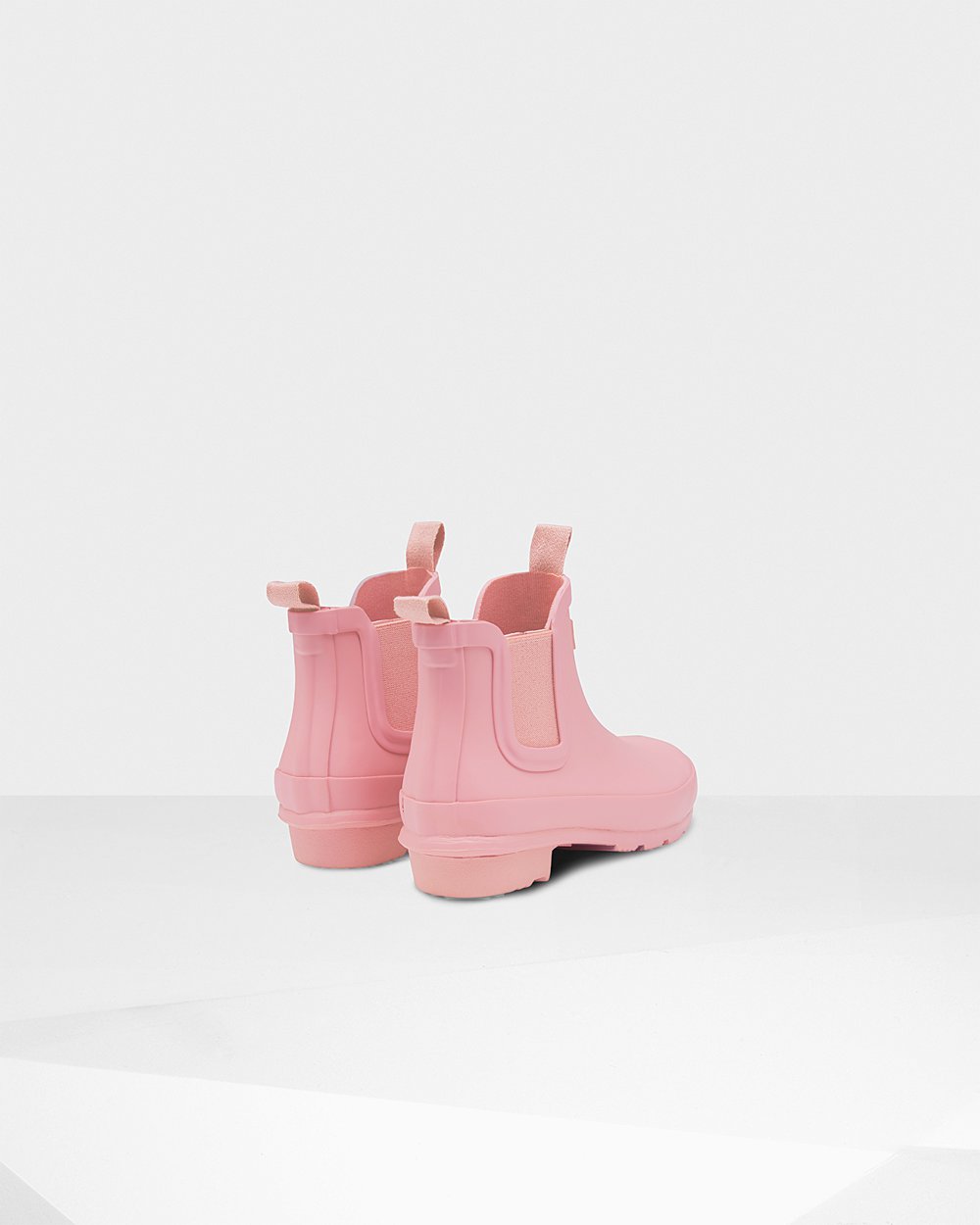 Botas Chelsea Hunter Criança Rosa - Original Big - 63JUENAPC